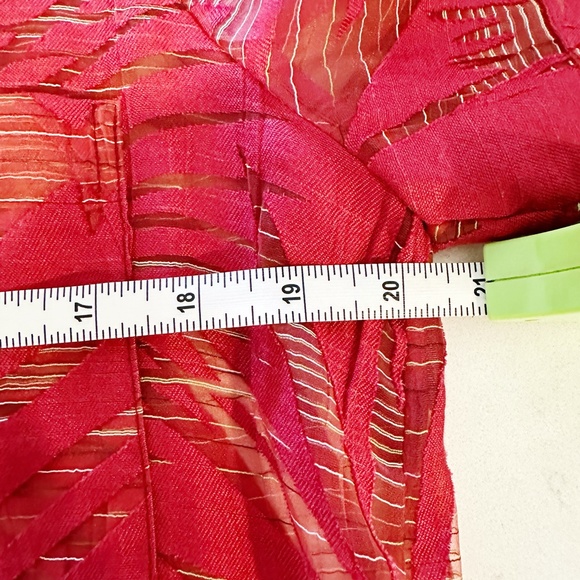 Anthropologie Maeve Sheer Sun Palm Button Up  |R6 - Picture 9 of 9